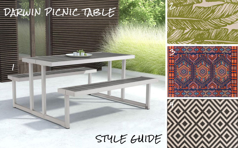 Darwin Picnic Table | Style Guide