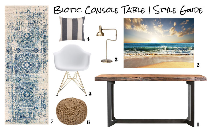 Biotic Console Table | Style Guide