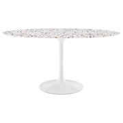 Lizzy Oval Terrazzo Dining Table