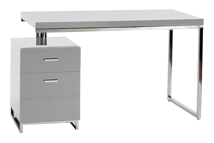 Derby Small Desk With File Drawers, Small Desk With File Cabinet
