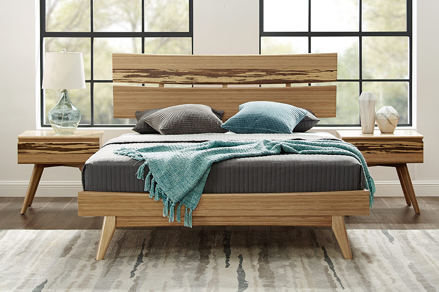 Azara Bamboo Bed Frame Eco Friendly, Azara Platform Bed King