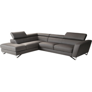 Leonidas Leather Sectional
