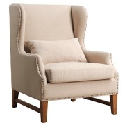 Davidoff Linen Wing Chair