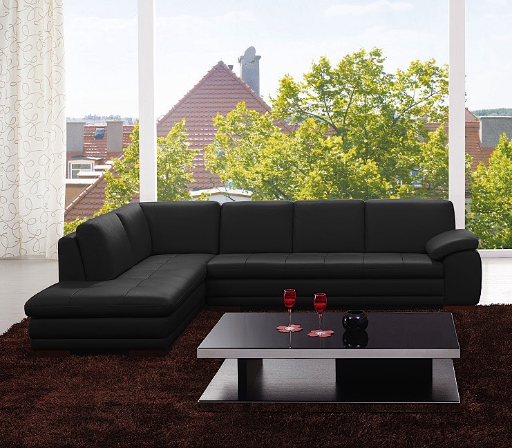 Caprice High Modern Leather Sectional