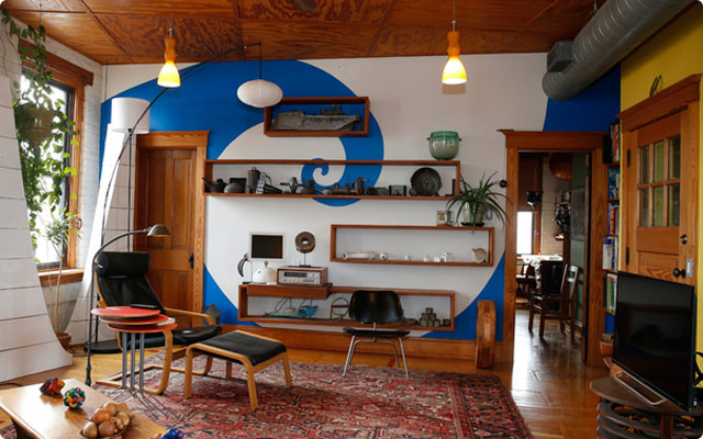 Mid Century Modern Furniture Anchors, Living Spaces Mid Century Modern Dresser Design