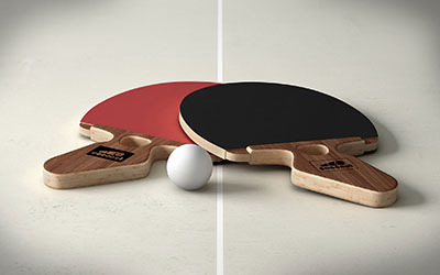 Contemporary ping pong table - FORTE - DEPORTES URBANOS - for