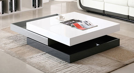 Contemporary Modern Living Room, Contemporary Living Room Tables