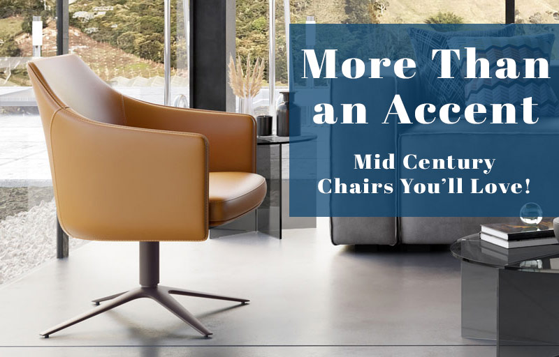 Mid Century Modern Accent Chairs