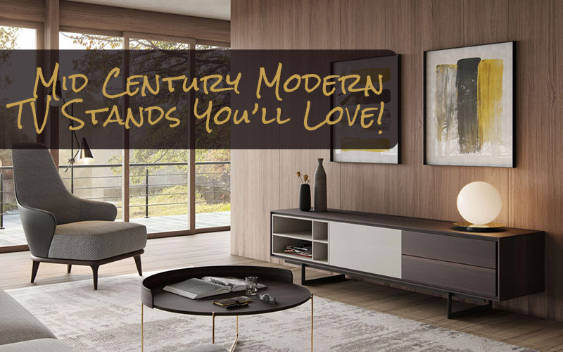 The 10 Best Mid Century Modern TV Stand Designs for 2022