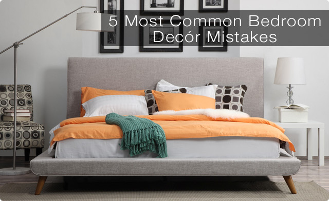 5 Most Common Bedroom Decor Mistakes