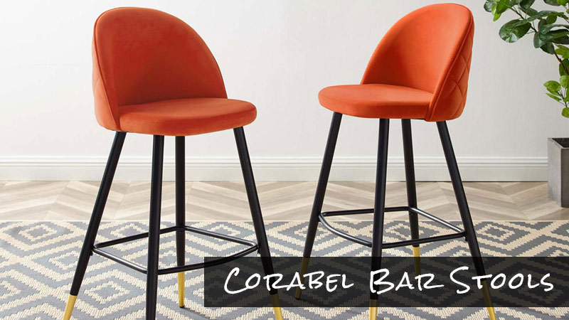 Minimalist Bar Stool Set (2), By-Boo Skola in 2023